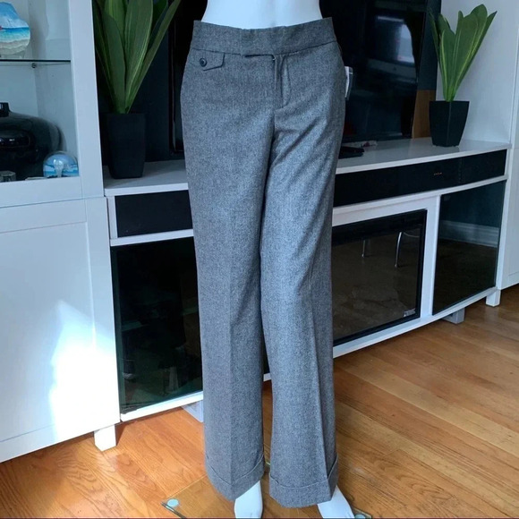 **NEW Gap Wool Blend Flare Trousers - Picture 2 of 15